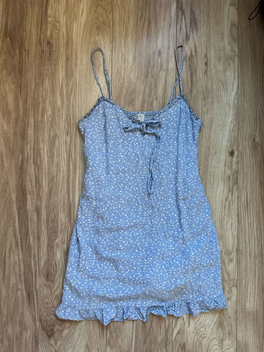 Light Blue summer mini dress urban outfitters